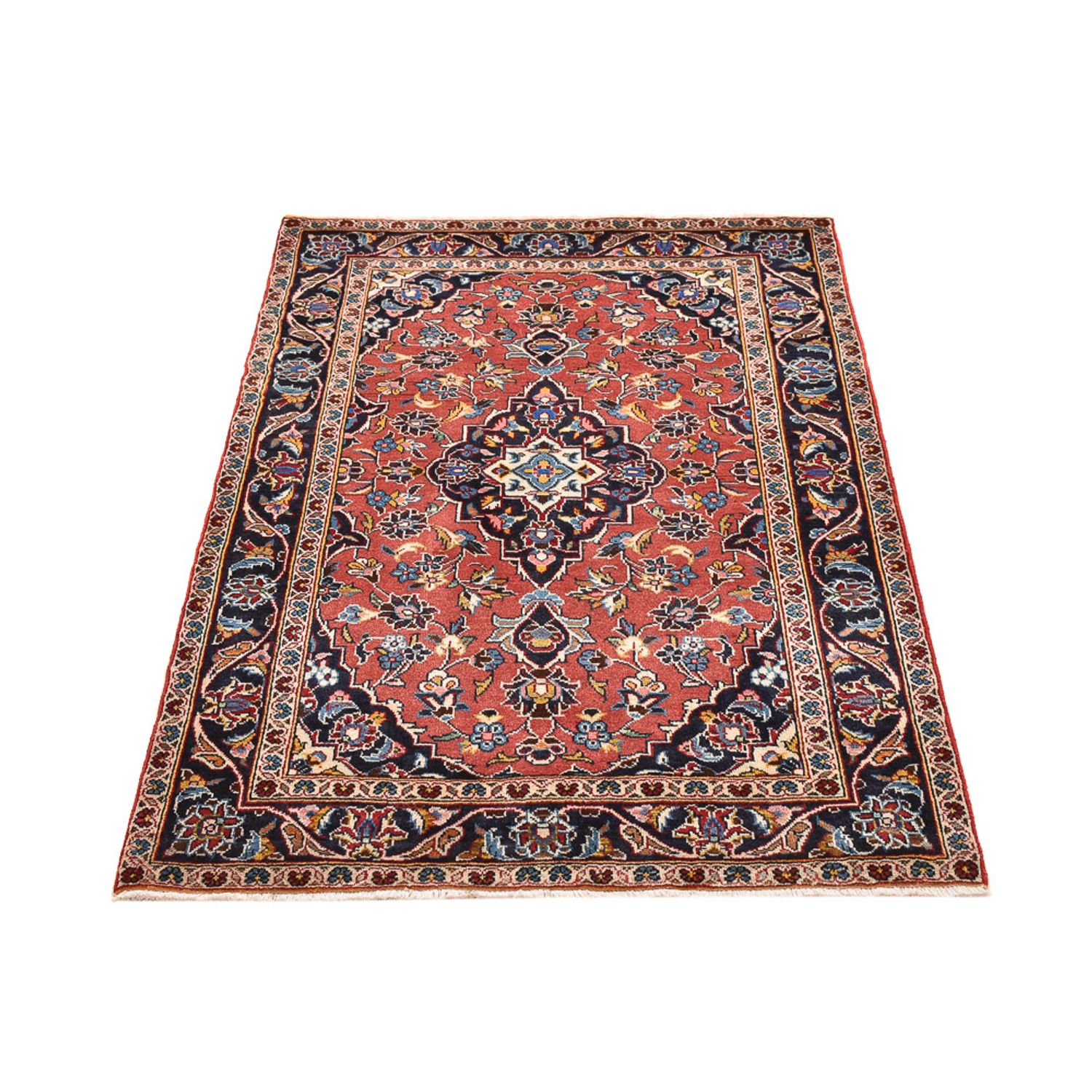 Perser Rug - Keshan - 151 x 98 cm - light red