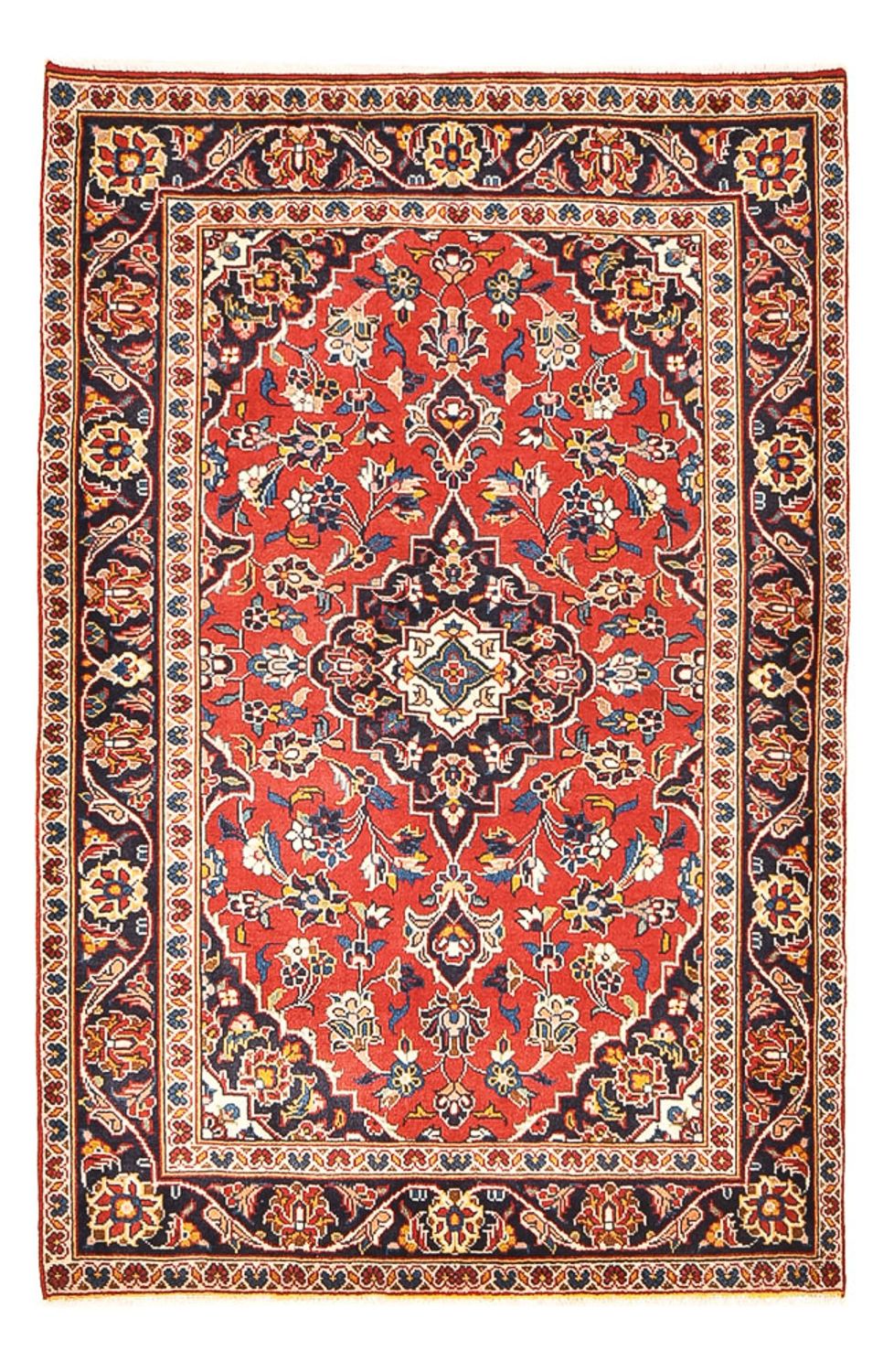 Perser Rug - Keshan - 155 x 102 cm - red