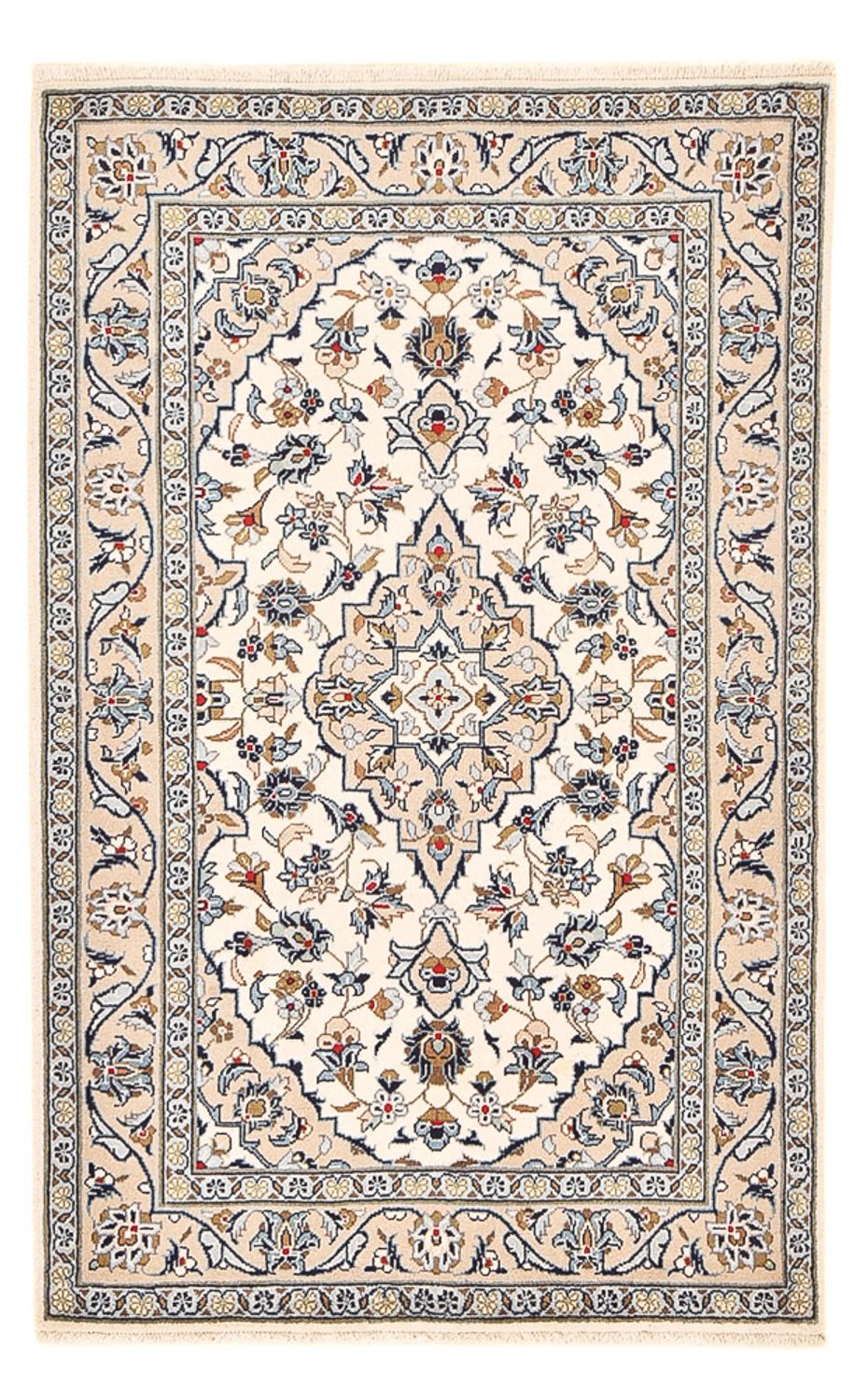 Perser Rug - Keshan - 157 x 97 cm - cream