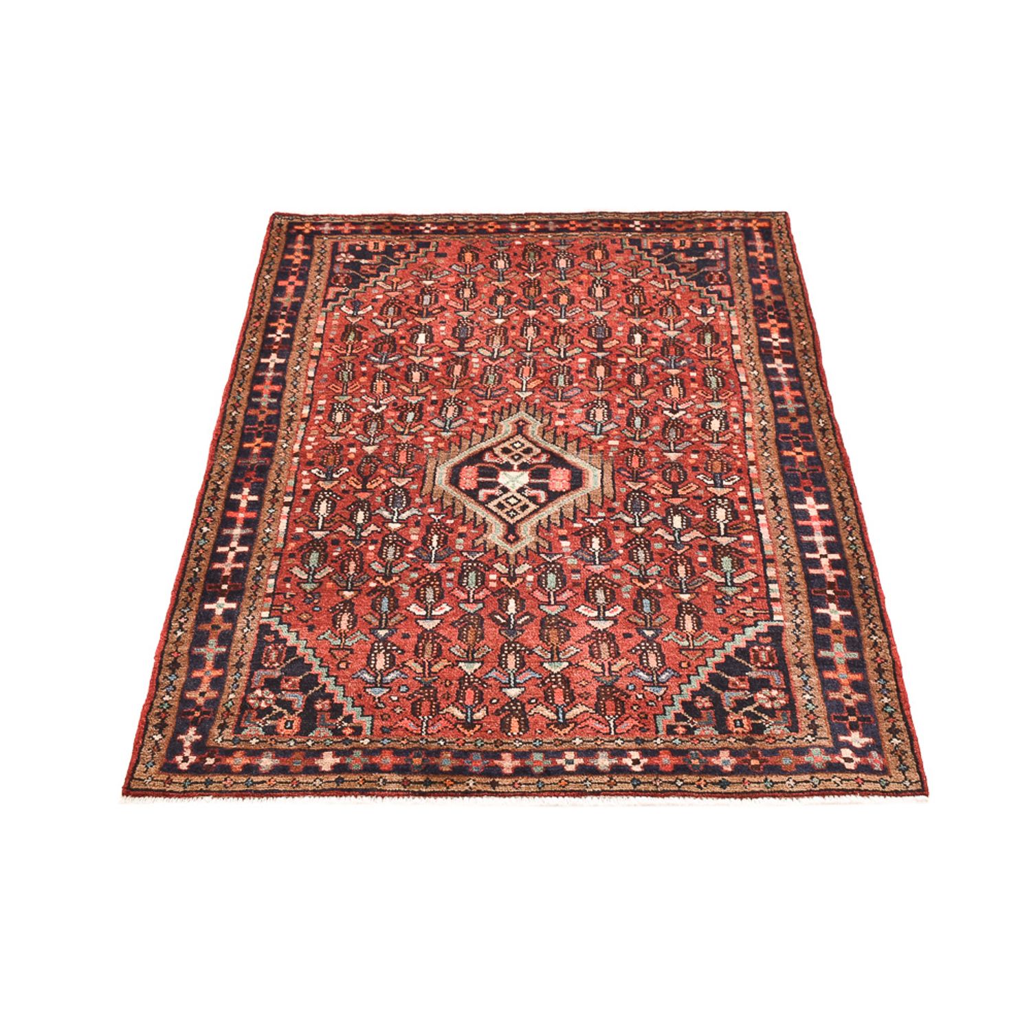 Perser Rug - Nomadic - 152 x 102 cm - rust