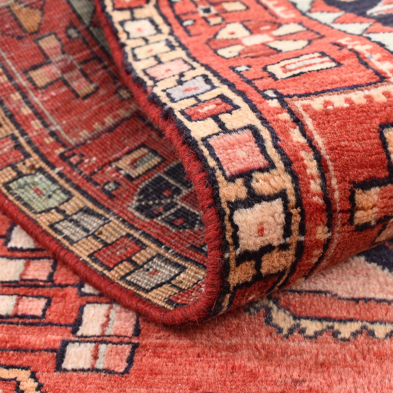 Perser Rug - Nomadic - 165 x 105 cm - light red