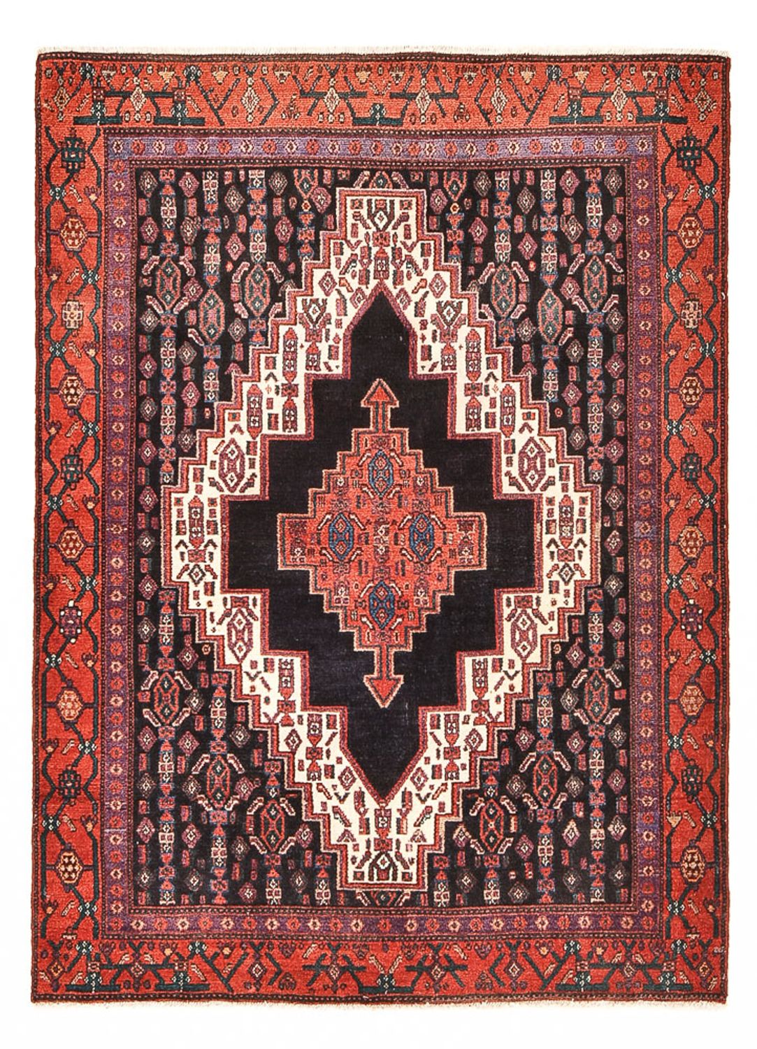 Perser Rug - Classic - 158 x 118 cm - dark red