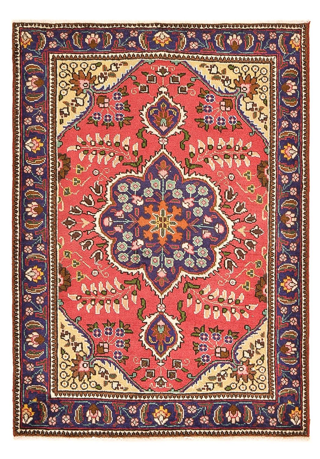 Perser Rug - Tabriz - 148 x 100 cm - light red