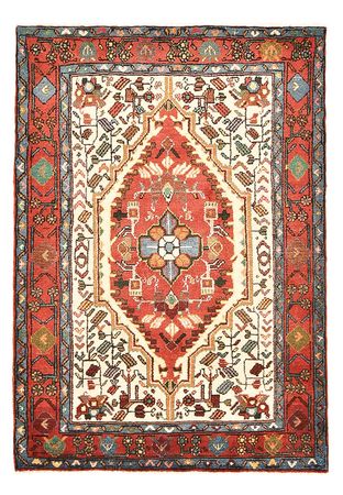 Perser Rug - Nomadic - 142 x 96 cm - light red