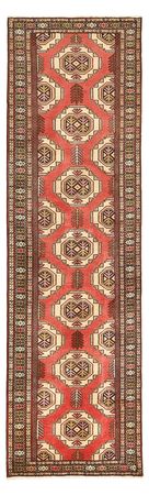 Runner Turkaman Rug - 275 x 78 cm - red