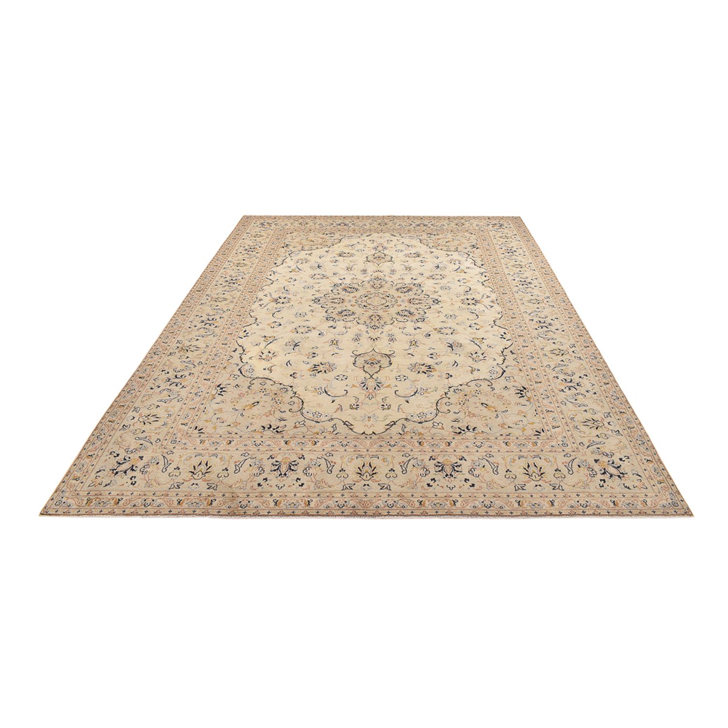 Perser Rug - Keshan - 350 x 245 cm - beige