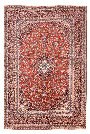 Perser Rug - Keshan - 376 x 253 cm - red