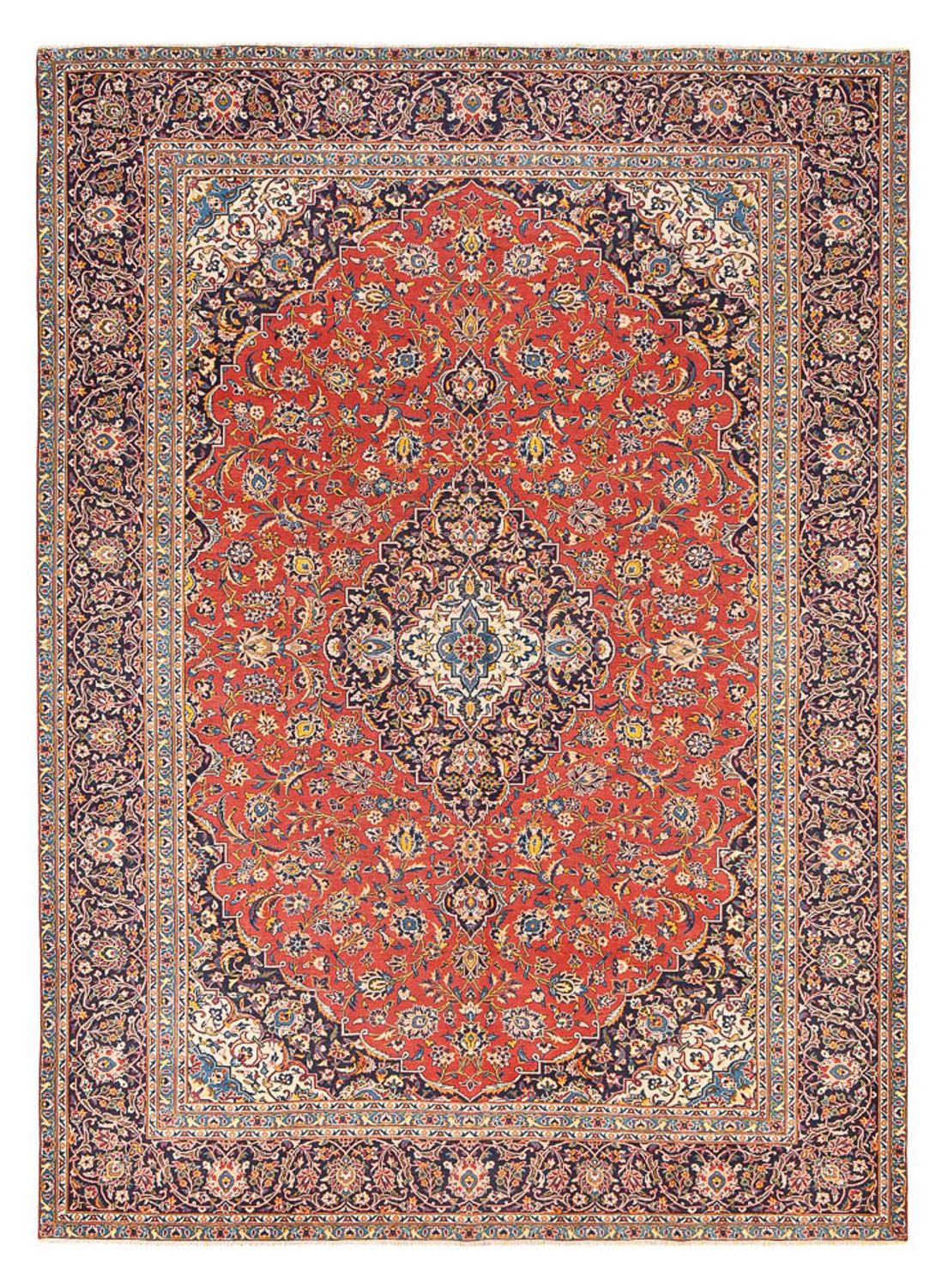 Perser Rug - Keshan - 405 x 295 cm - red