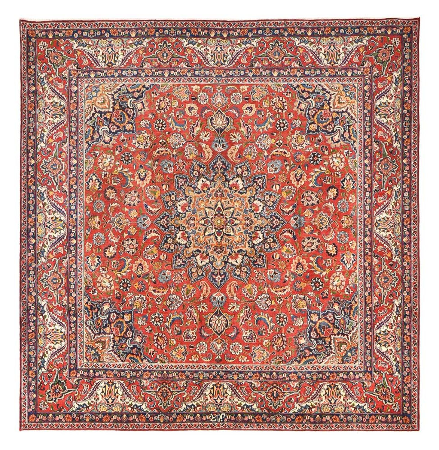 Perser Rug - Classic square  - 297 x 287 cm - red