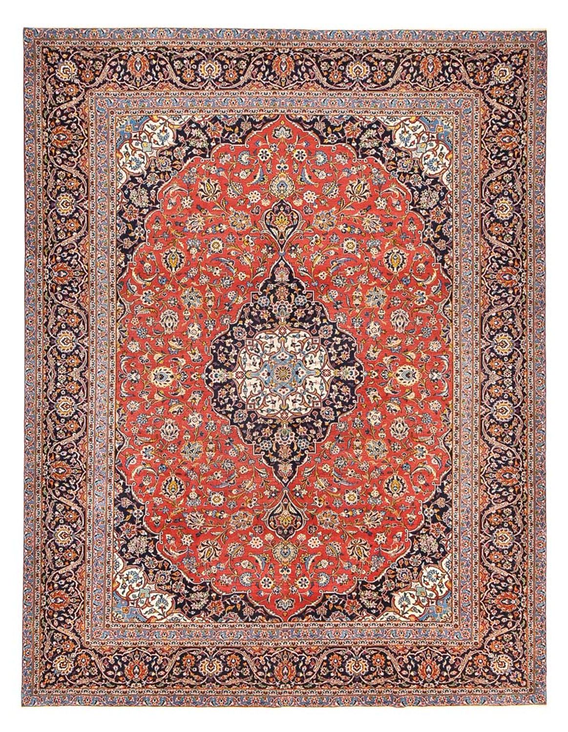 Perser Rug - Keshan - 400 x 305 cm - red