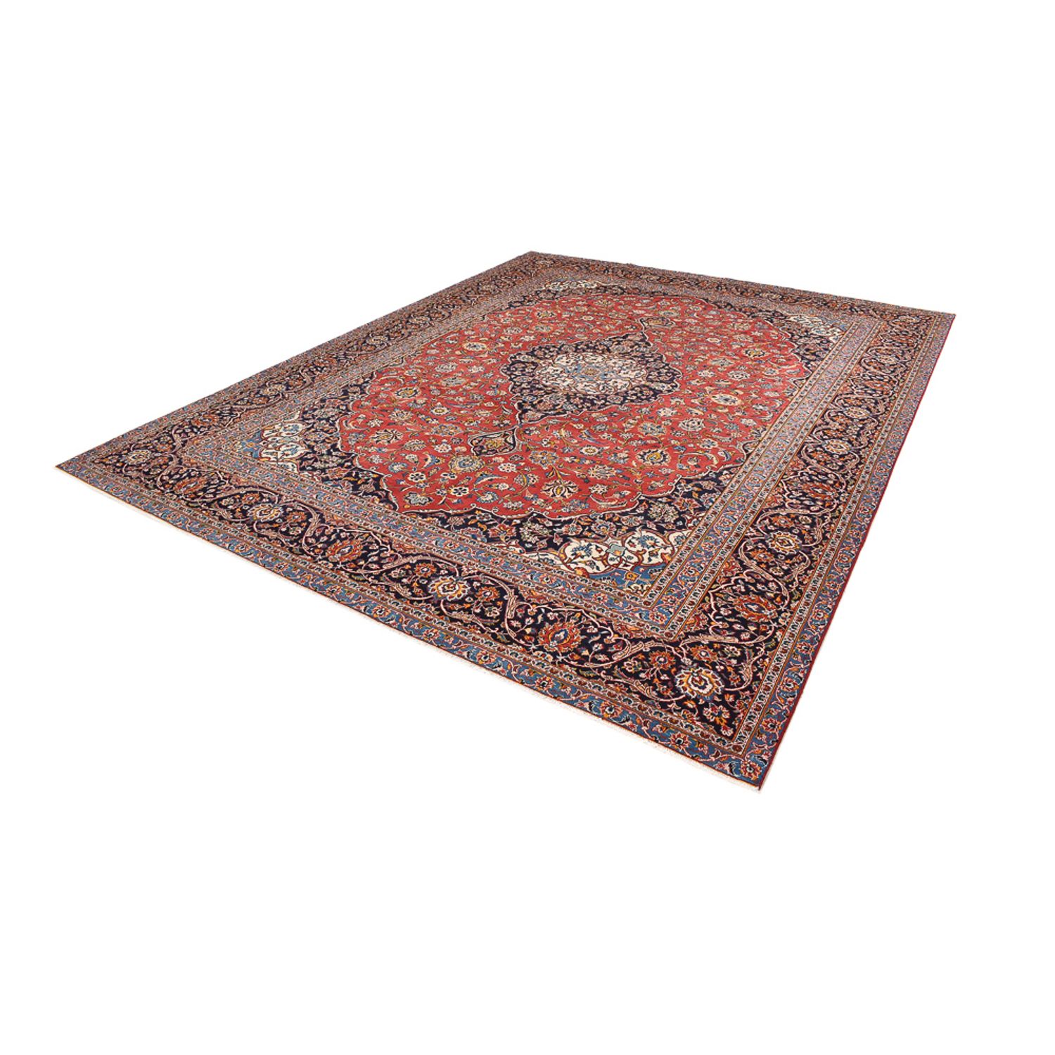 Perser Rug - Keshan - 400 x 305 cm - red