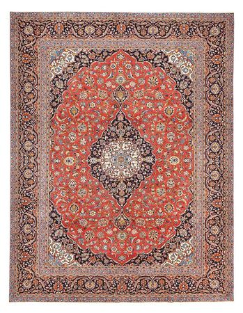 Perser Rug - Keshan - 400 x 305 cm - red