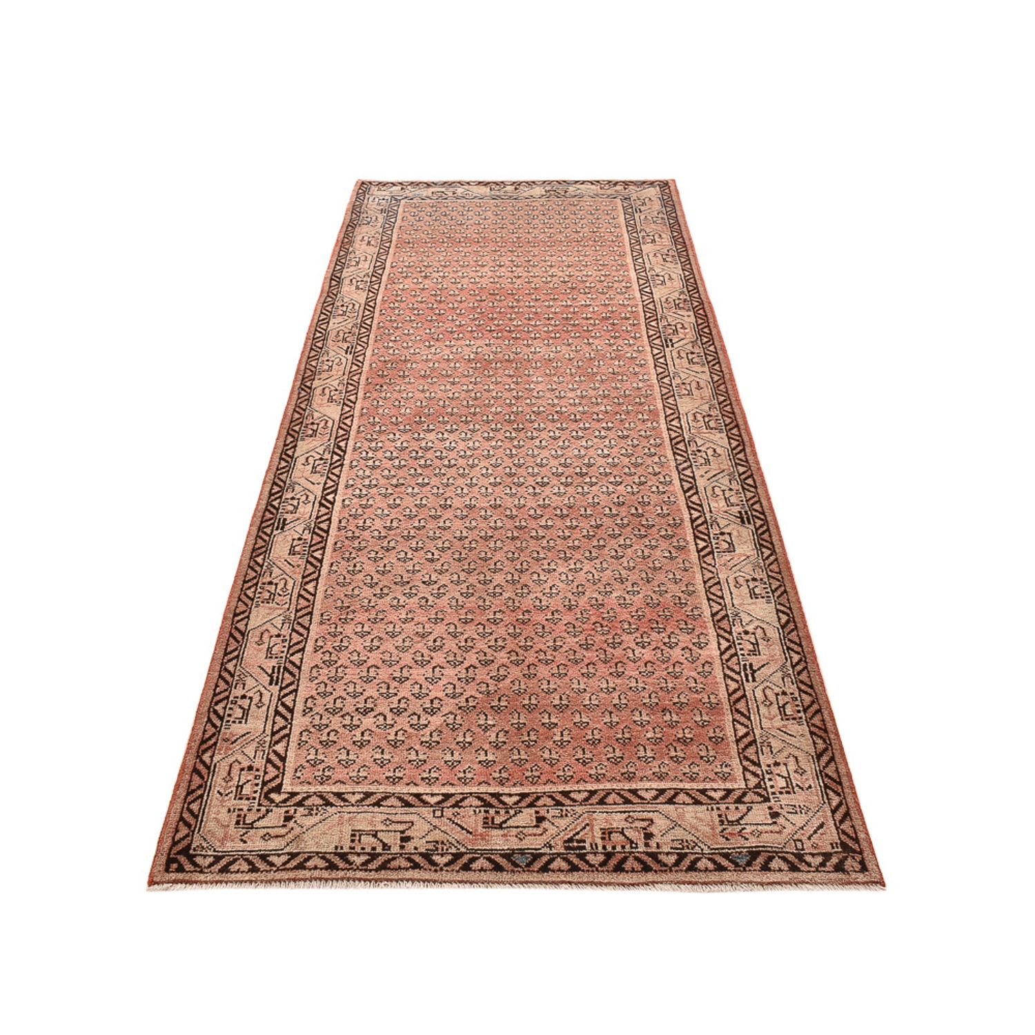 Runner Perser Rug - Mir - 300 x 108 cm - light grey