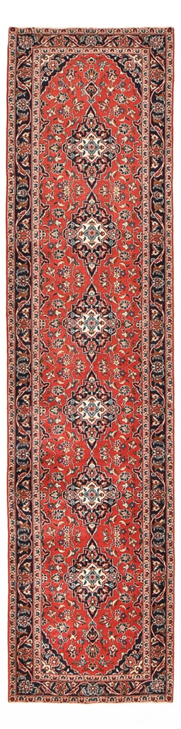 Runner Perser Rug - Keshan - 385 x 95 cm - red