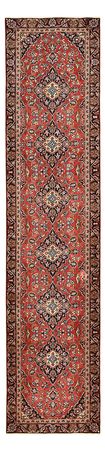 Runner Perser Rug - Keshan - 397 x 90 cm - dark red