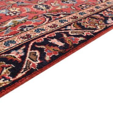 Runner Perser Rug - Keshan - 397 x 90 cm - dark red