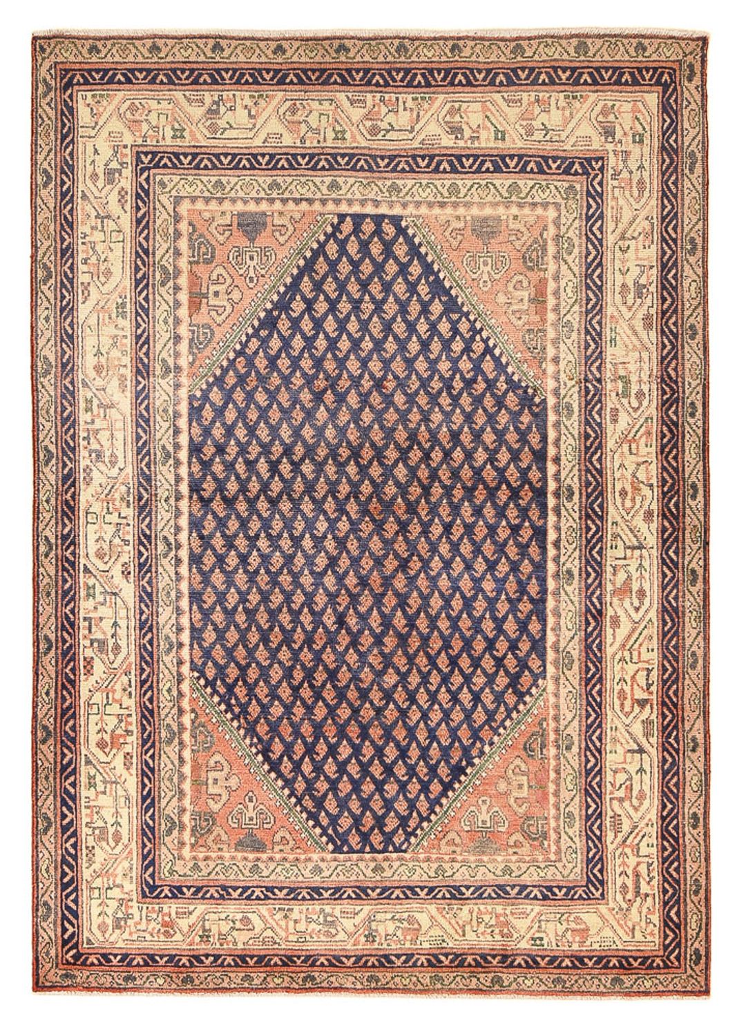 Perser Rug - Mir - 195 x 137 cm - purple