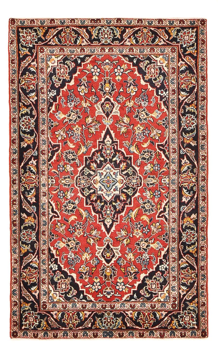 Perser Rug - Keshan - 160 x 96 cm - red