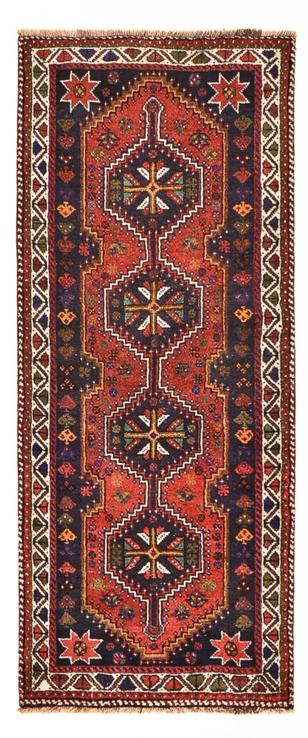 Runner Perser Rug - Nomadic - 200 x 82 cm - dark red