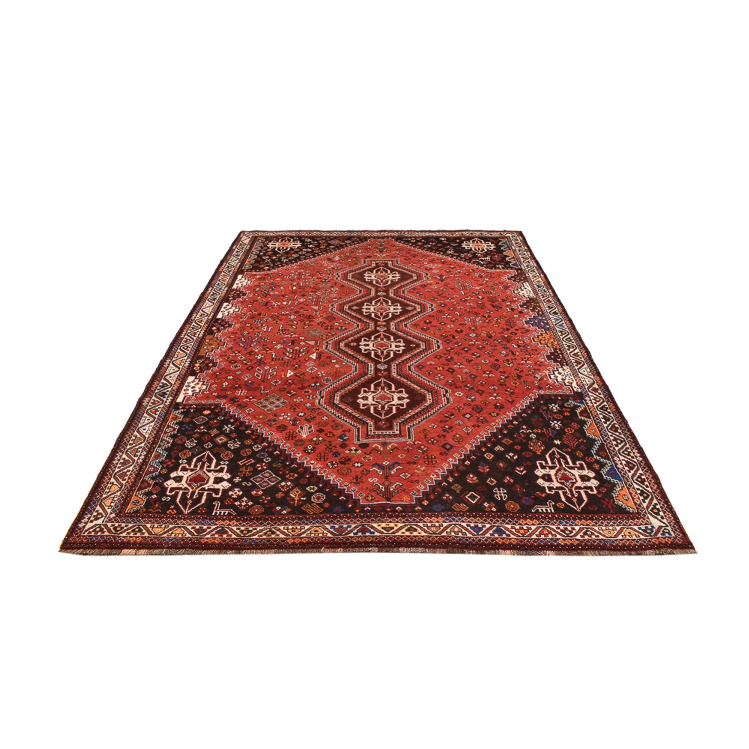 Perser Rug - Nomadic - 325 x 240 cm - red