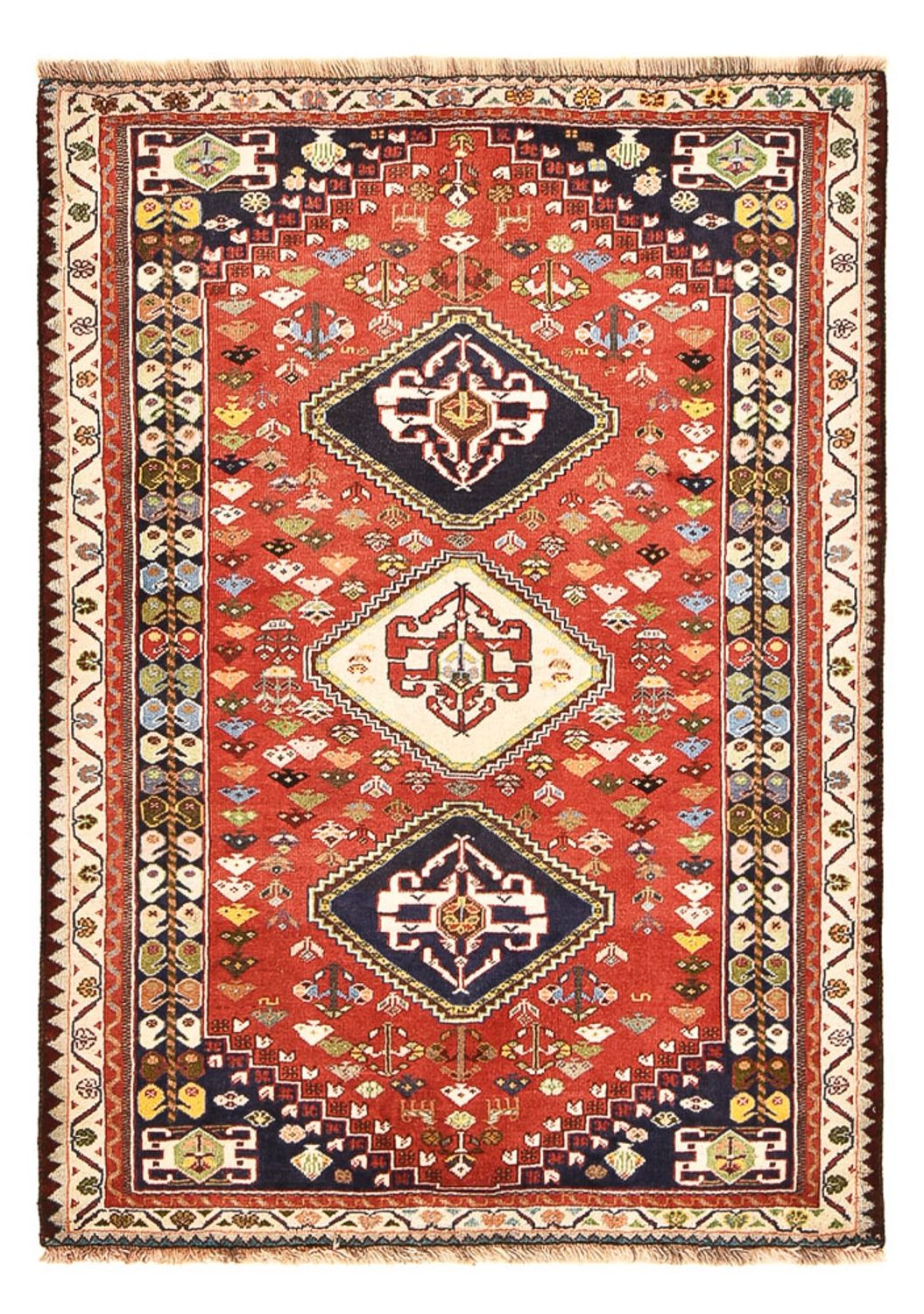 Perser Rug - Nomadic - 153 x 111 cm - red