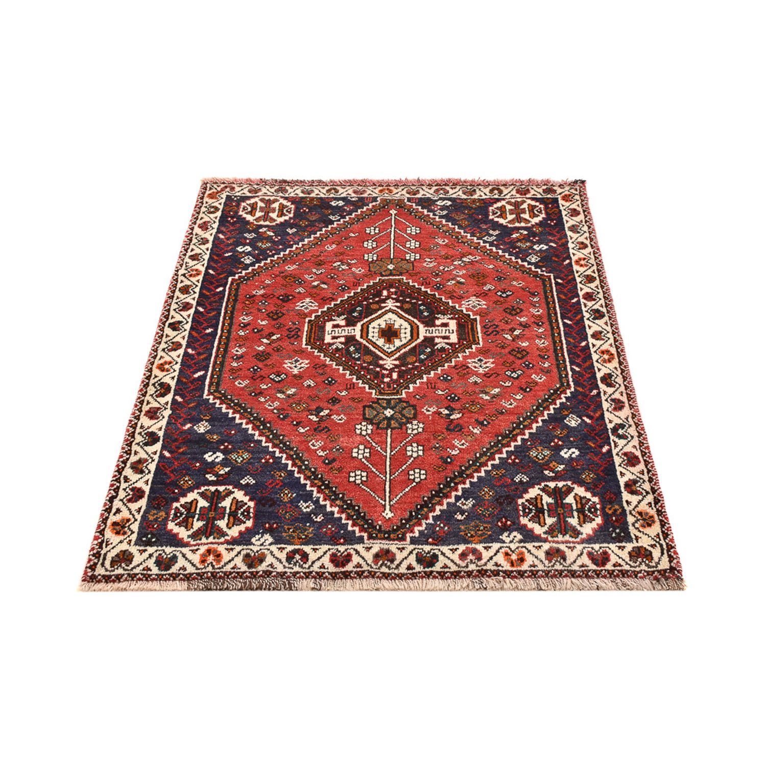 Perser Rug - Nomadic - 148 x 110 cm - light red