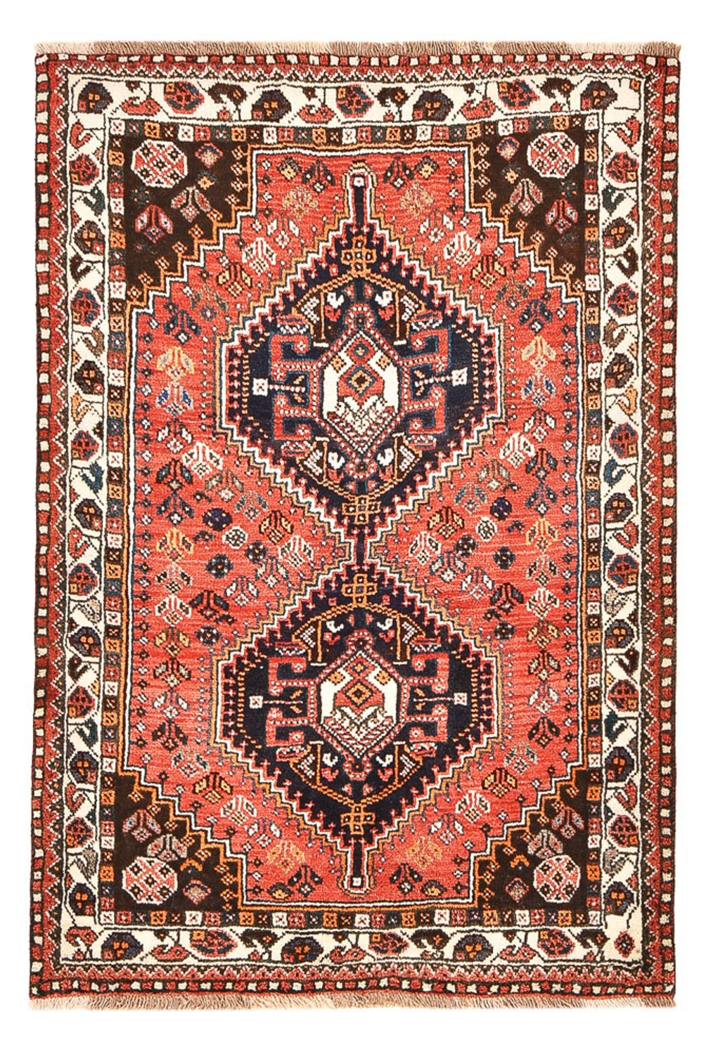 Perser Rug - Nomadic - 163 x 116 cm - light red