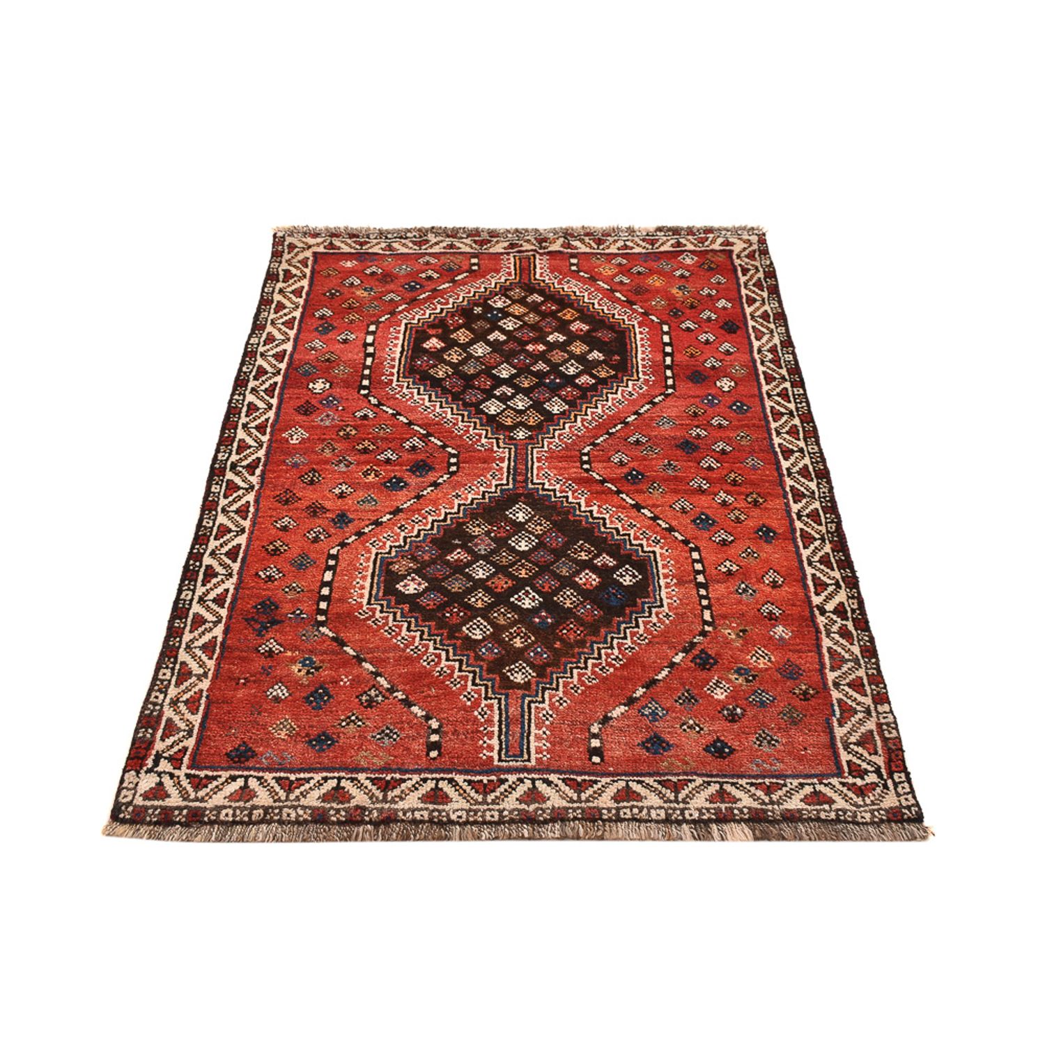 Perser Rug - Nomadic - 150 x 102 cm - light red