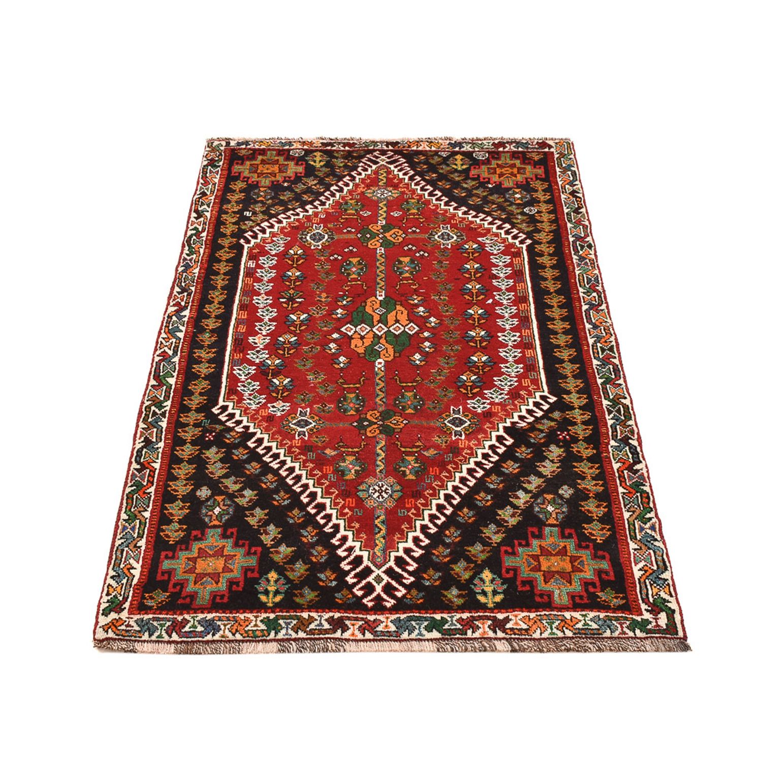 Perser Rug - Nomadic - 161 x 94 cm - red