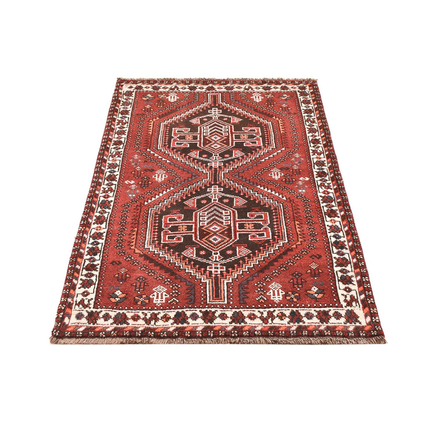 Perser Rug - Nomadic - 160 x 102 cm - light red