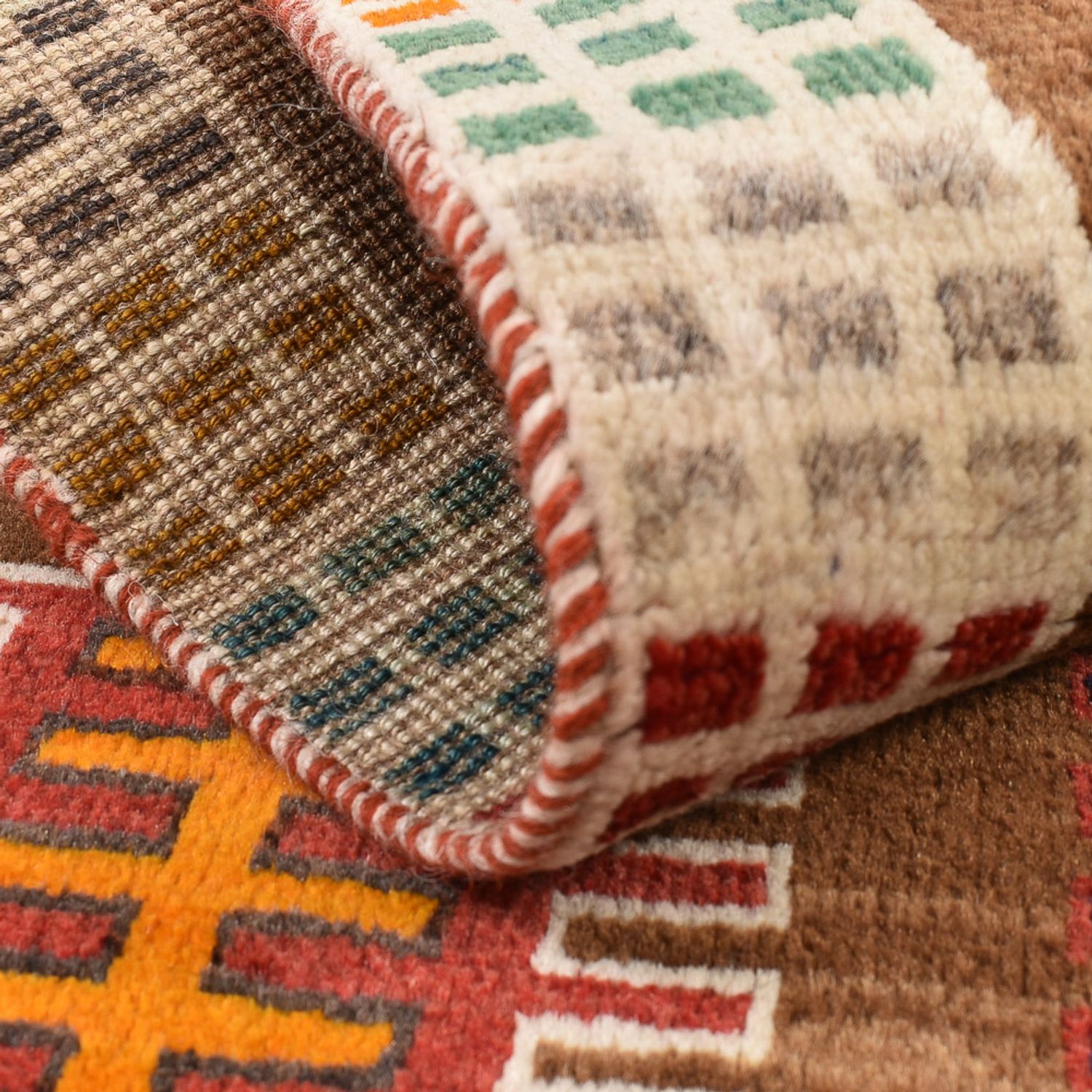 Perser Rug - Nomadic - 140 x 101 cm - multicolored