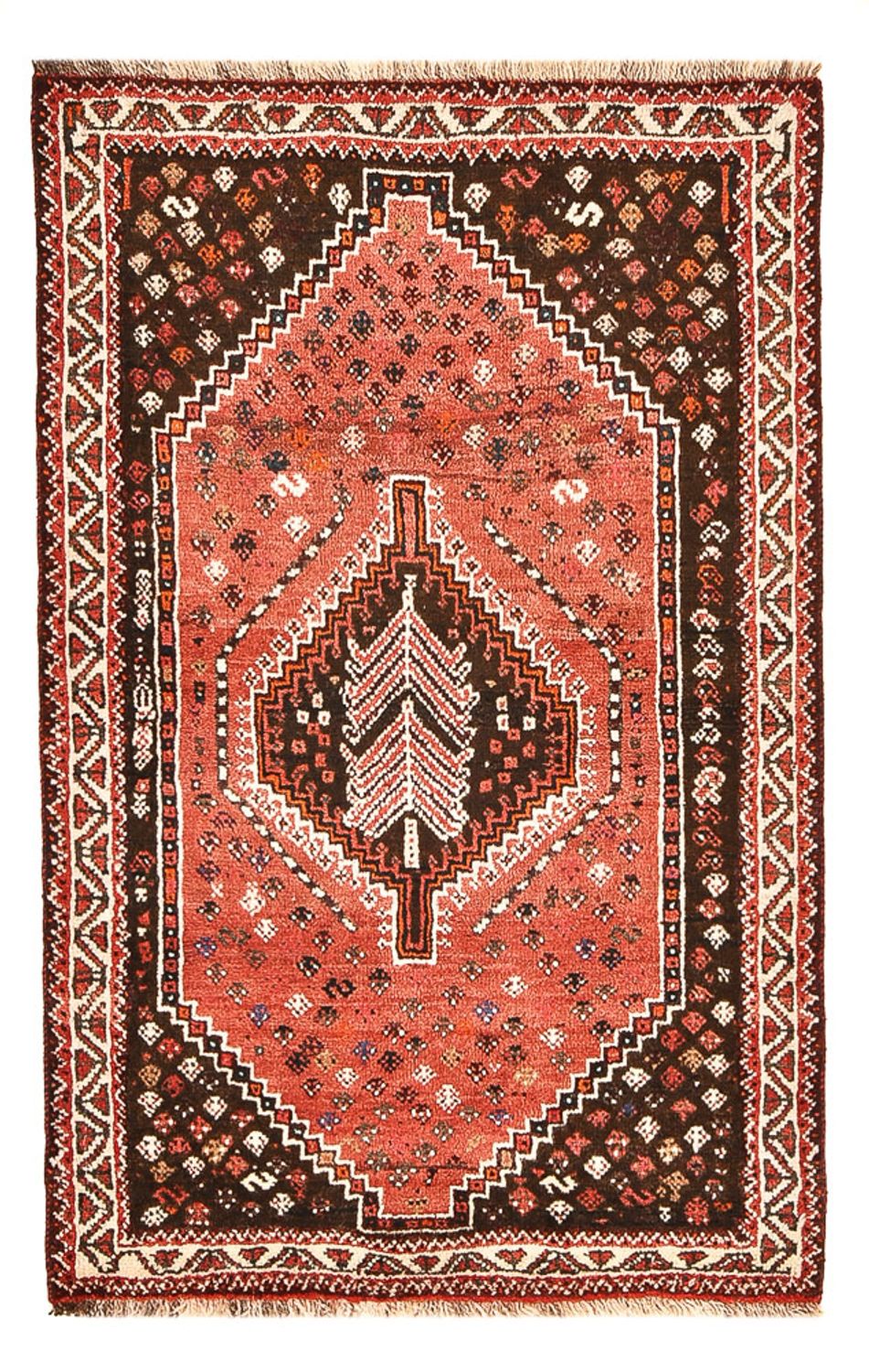 Perser Rug - Nomadic - 157 x 100 cm - light red