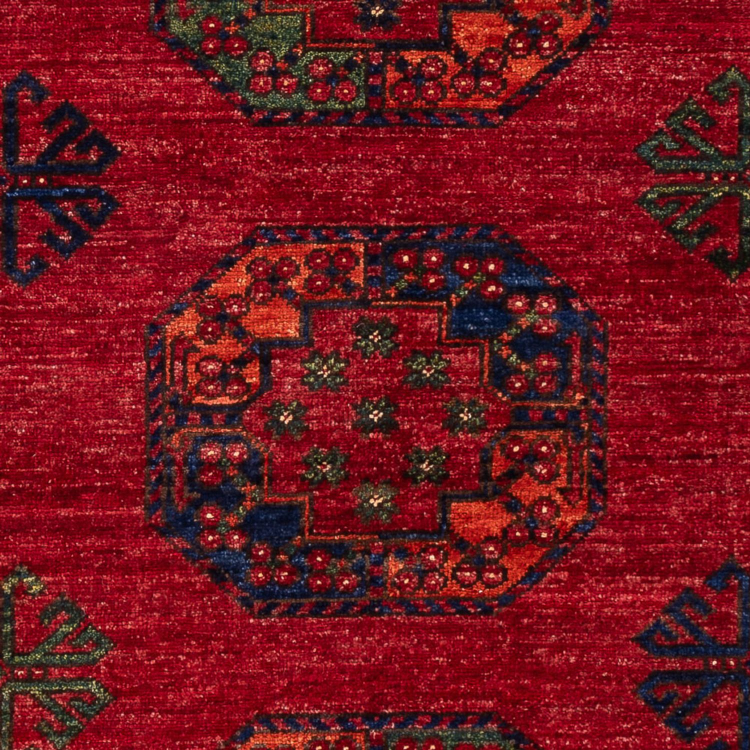 Afghan Rug - 179 x 123 cm - red