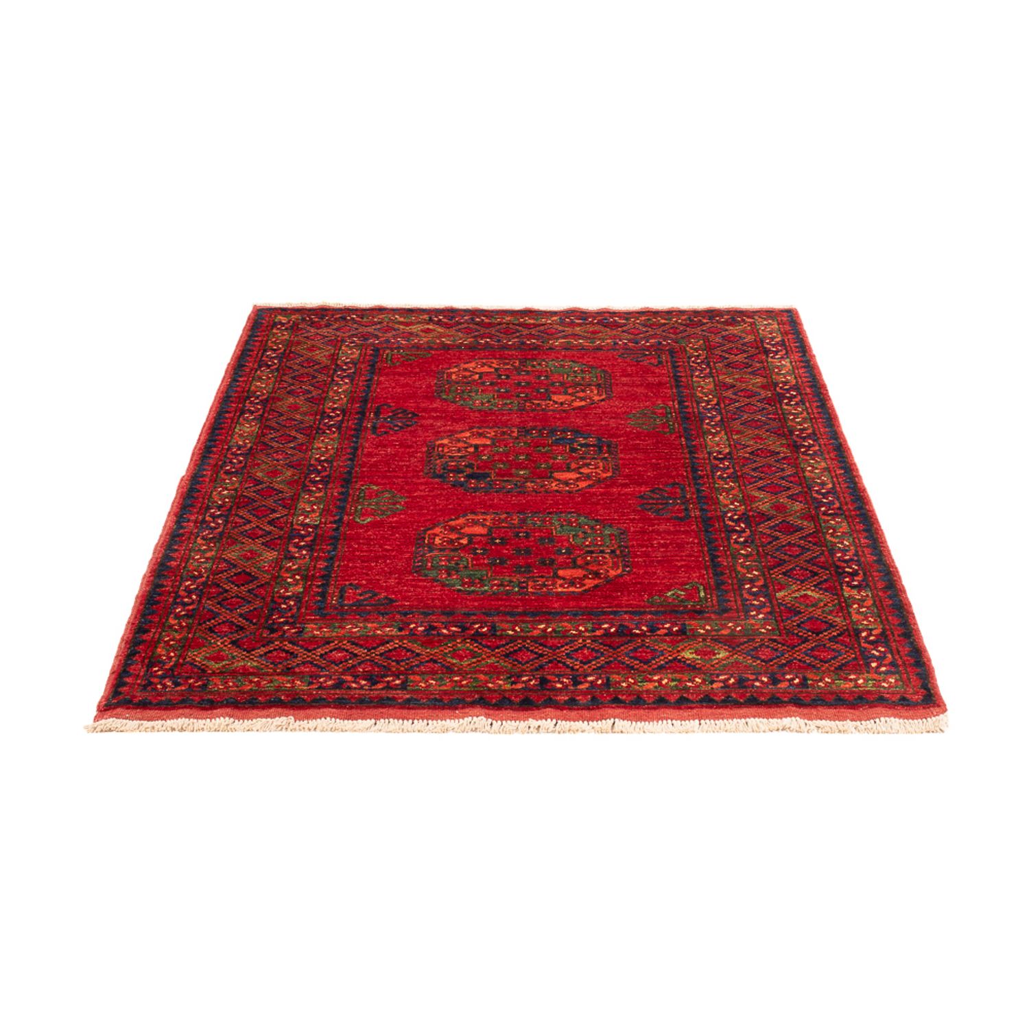 Afghan Rug - 179 x 123 cm - red