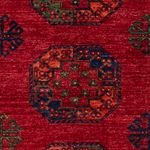 Afghan Rug - 179 x 123 cm - red