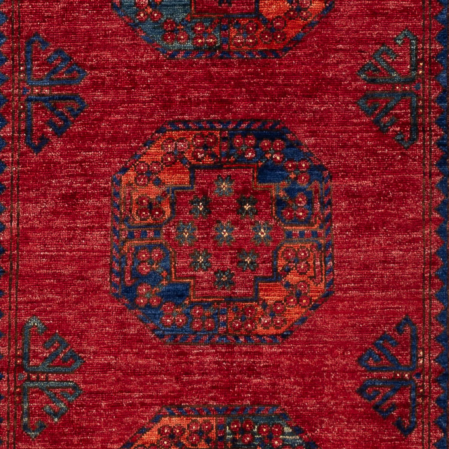 Afghan Rug - 182 x 120 cm - red