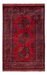 Afghan Rug - 182 x 120 cm - red