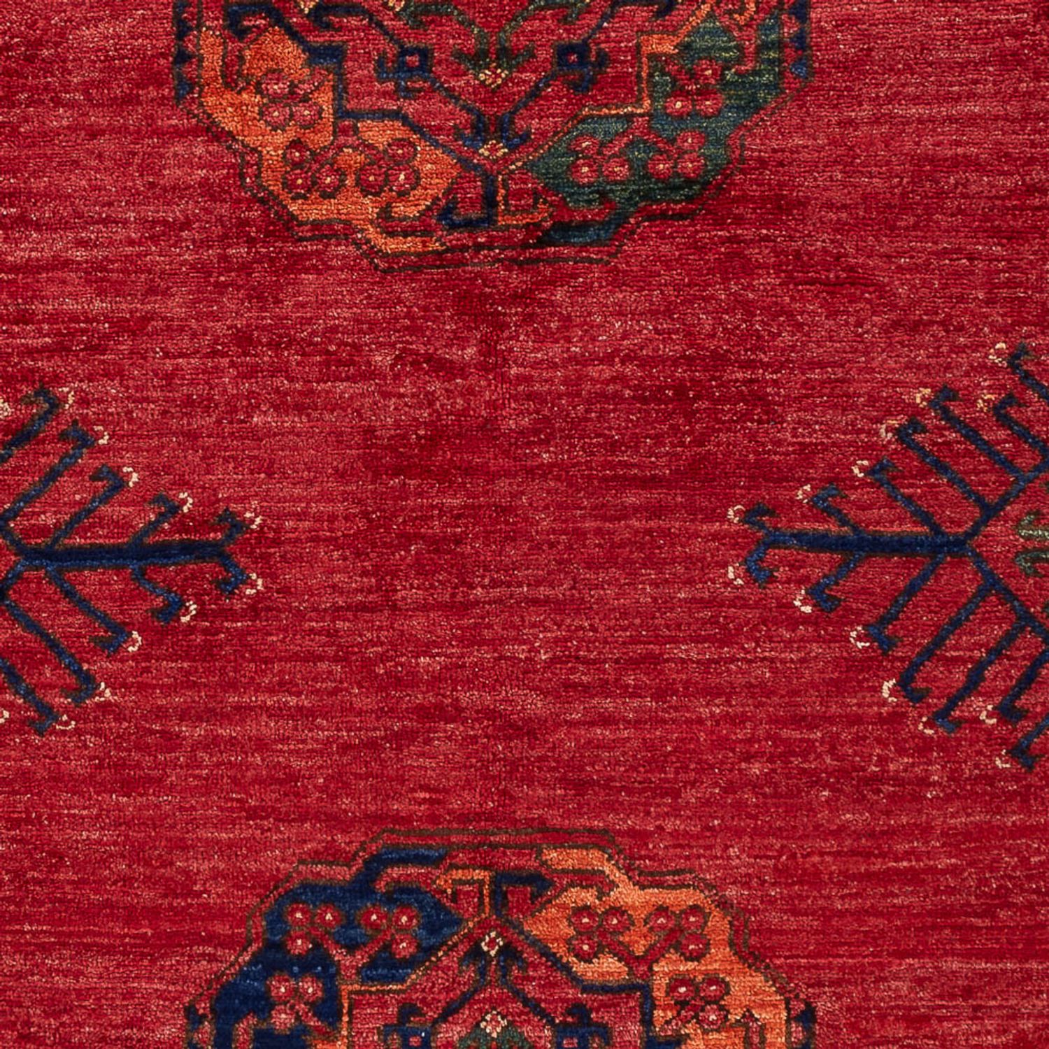 Afghan Rug - 183 x 125 cm - red