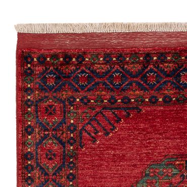 Afghan Rug - 183 x 125 cm - red