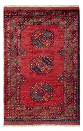 Afghan Rug - 186 x 123 cm - red