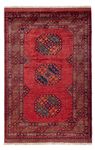 Afghan Rug - 186 x 123 cm - red