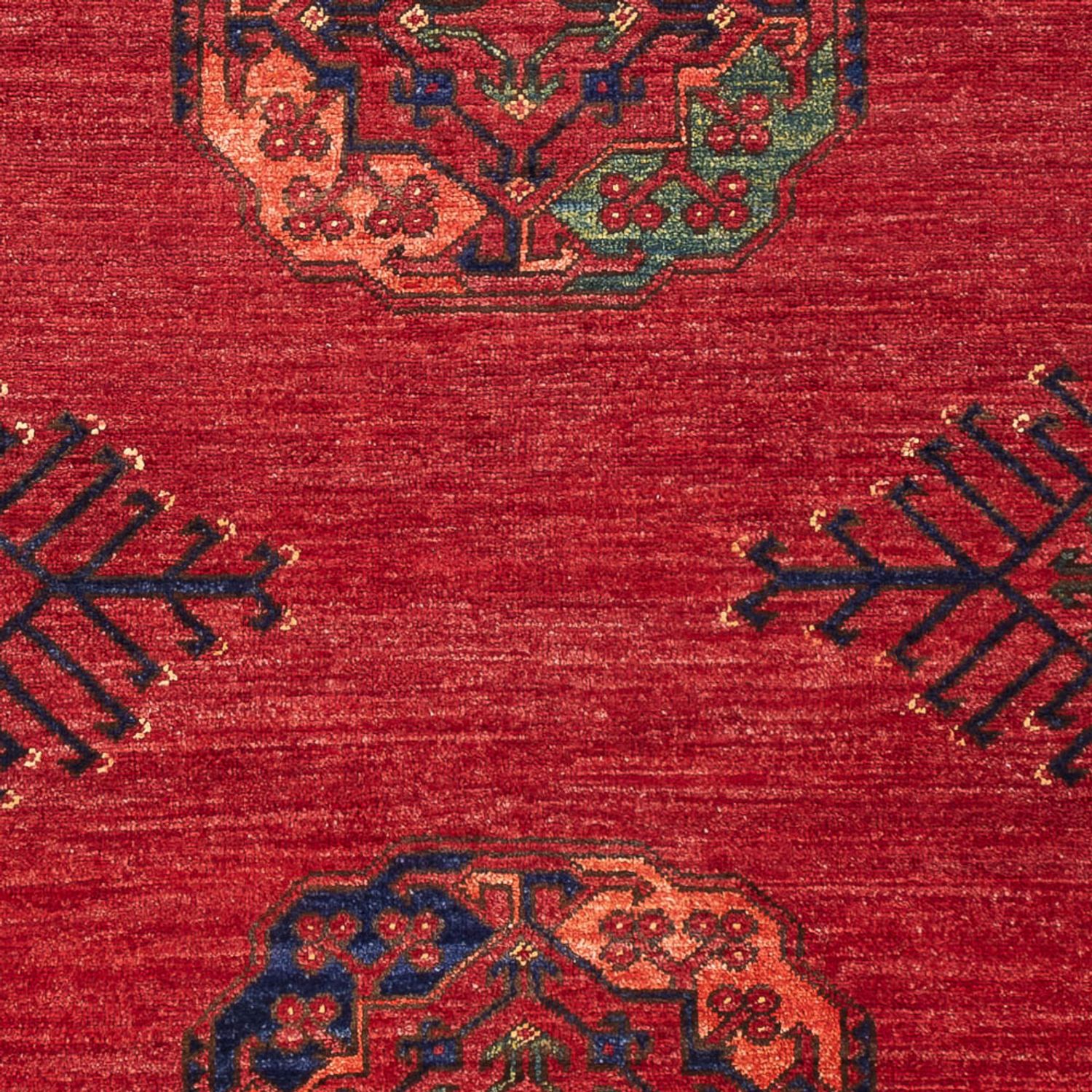 Afghan Rug - 181 x 122 cm - red