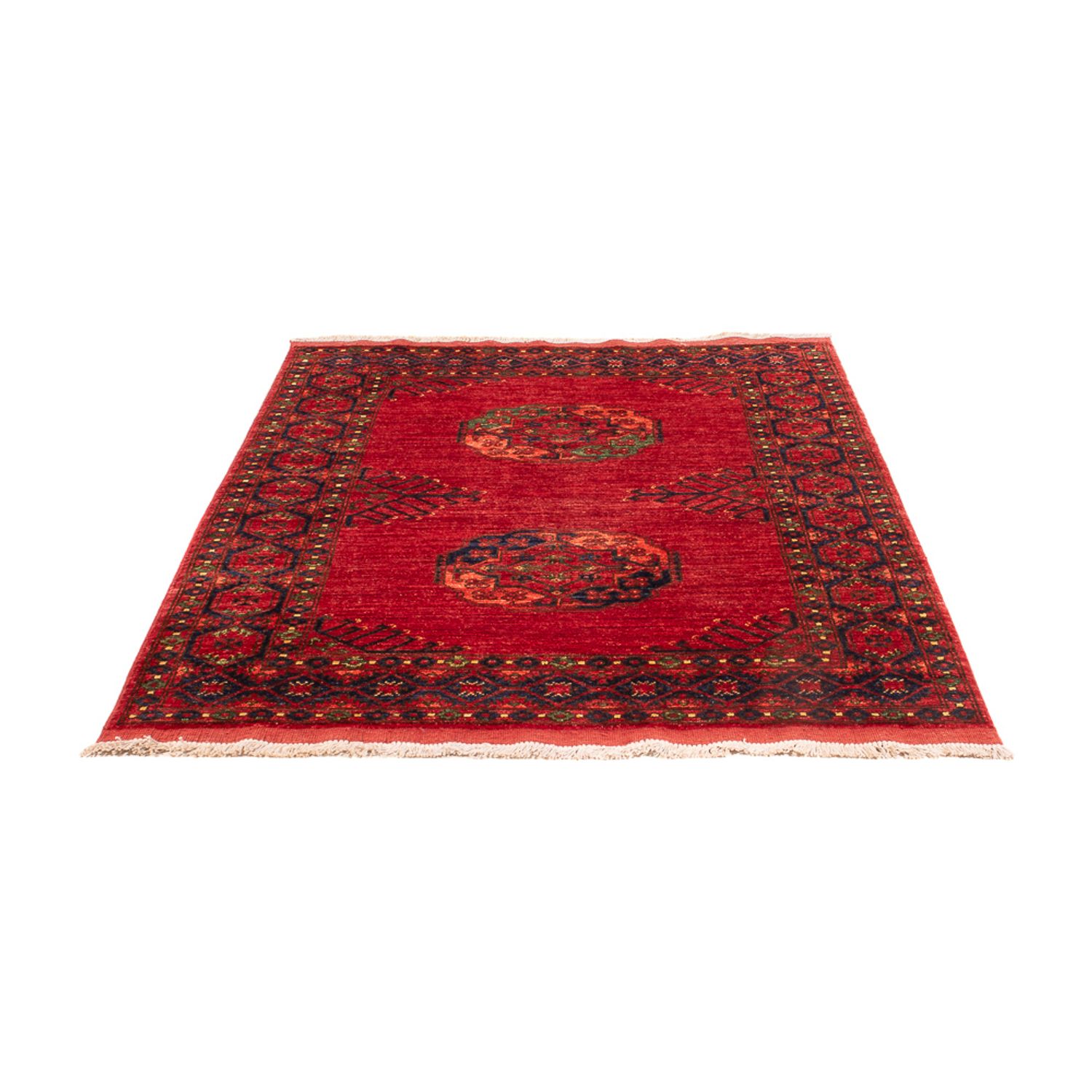 Afghan Rug - 181 x 122 cm - red