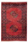 Afghan Rug - 182 x 125 cm - red