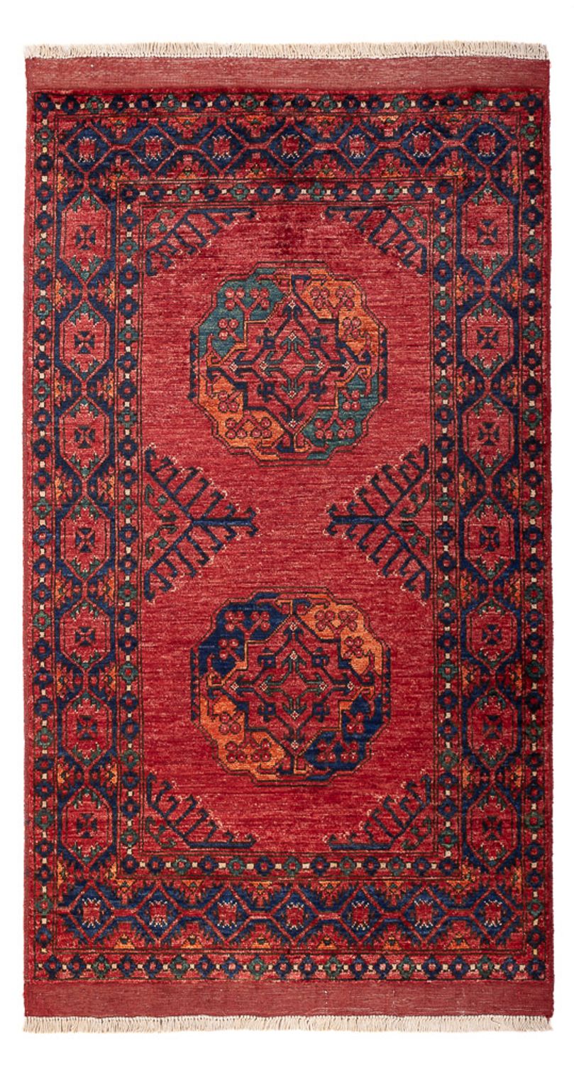 Afghan Rug - 173 x 101 cm - red