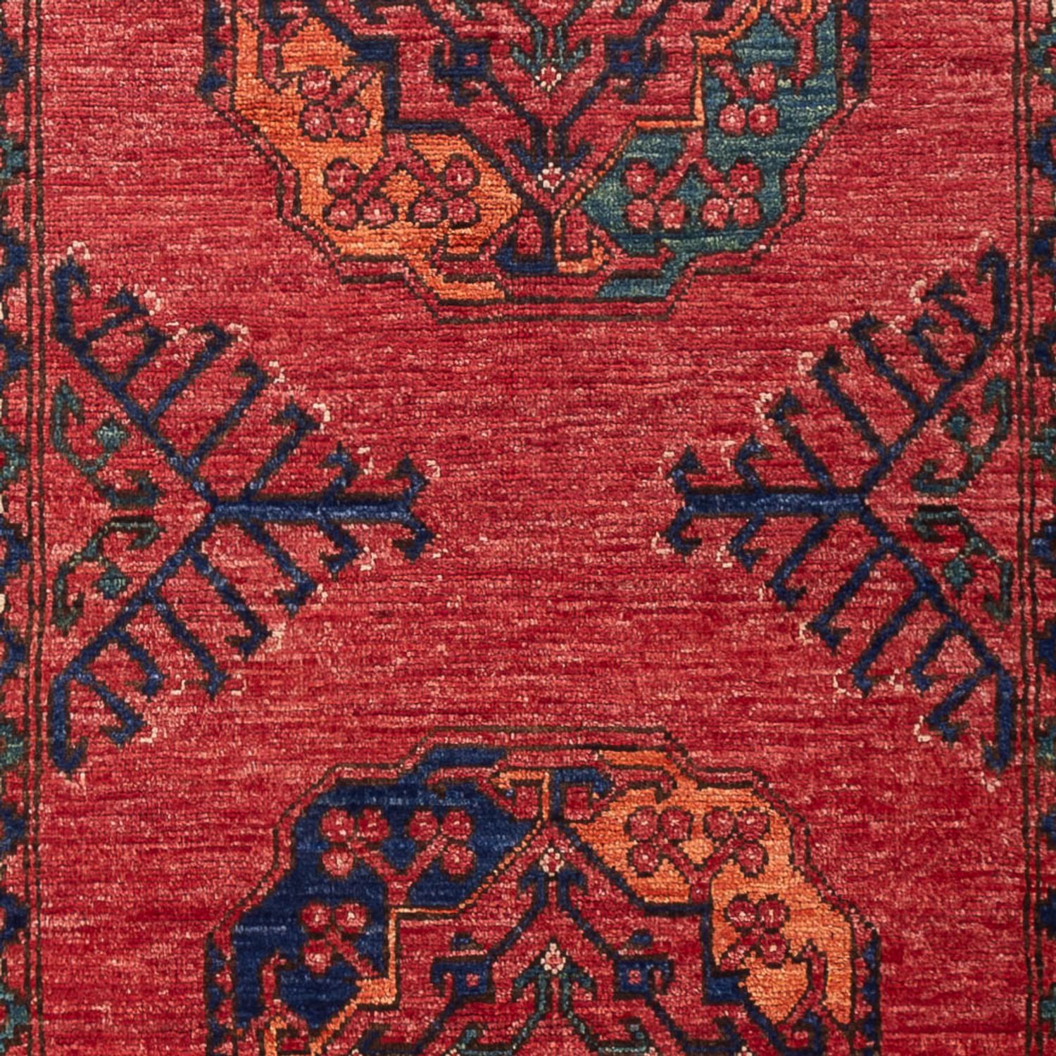 Afghan Rug - 173 x 101 cm - red