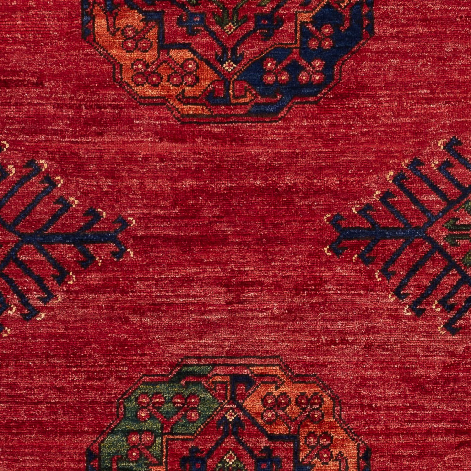 Afghan Rug - 188 x 123 cm - red