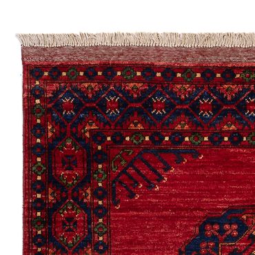 Afghan Rug - 188 x 123 cm - red