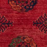 Afghan Rug - 188 x 123 cm - red