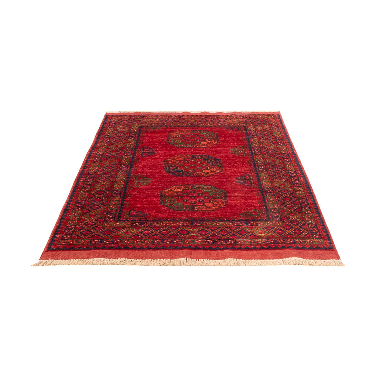 Afghan Rug - 182 x 122 cm - red